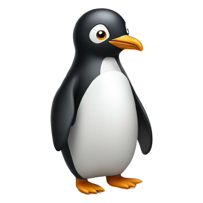 Penguin in dehradun sticker