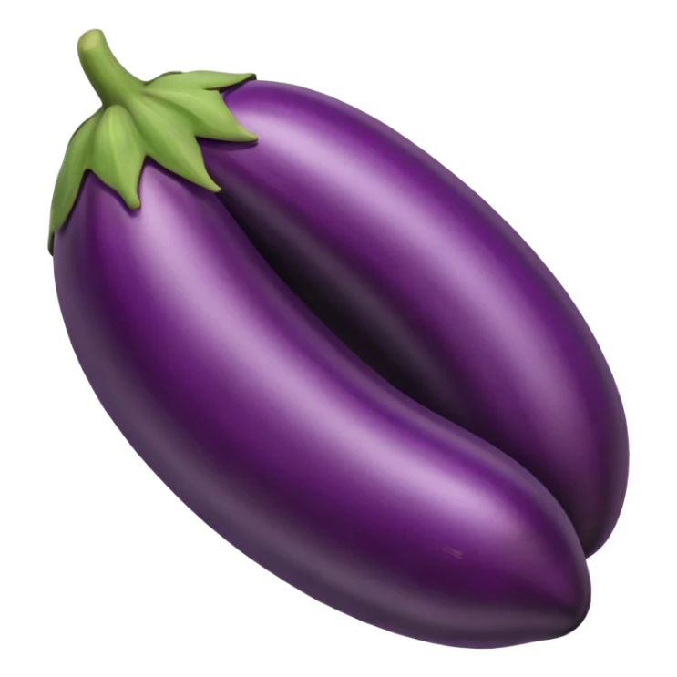 original eggplant emoji sticker