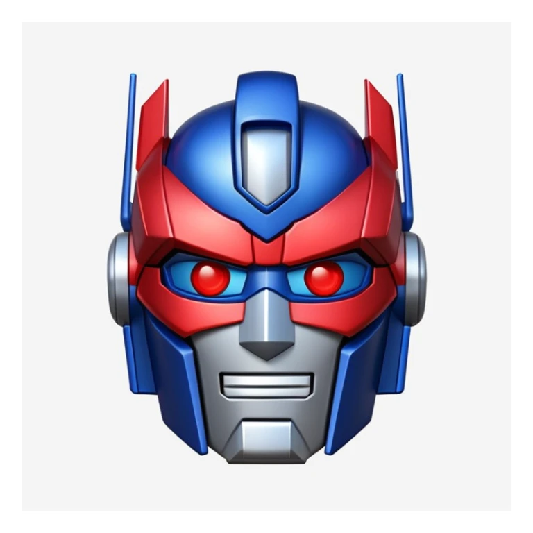 Make an emoji of optimus prime sticker