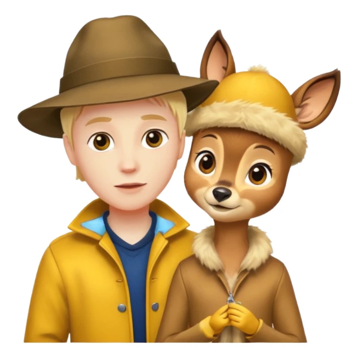 dave and bambi friday night funkin mod sticker