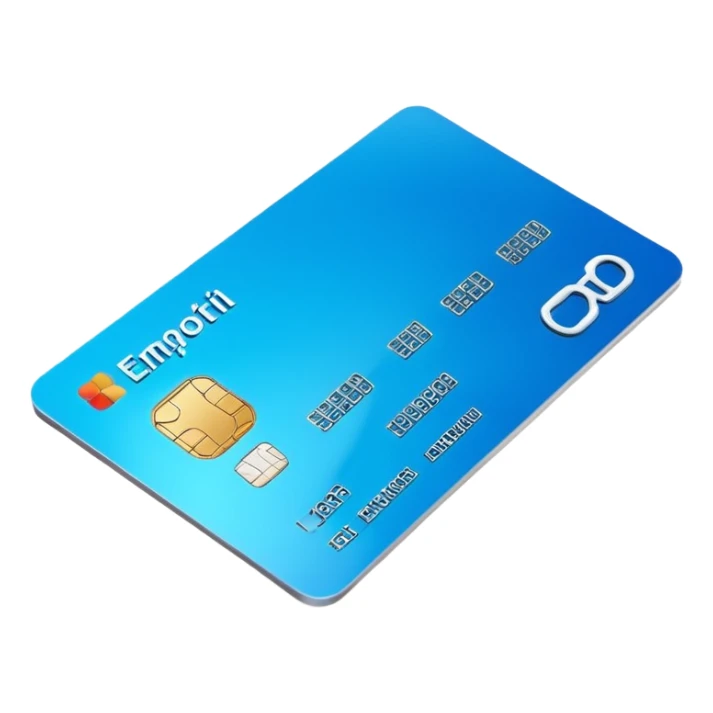 3D corporate card where #FF3D00 is the main visual element, with simple ‘WAD’ text and no other markings (no digits, no logos, no chip). Minimal, modern, high-end. sticker