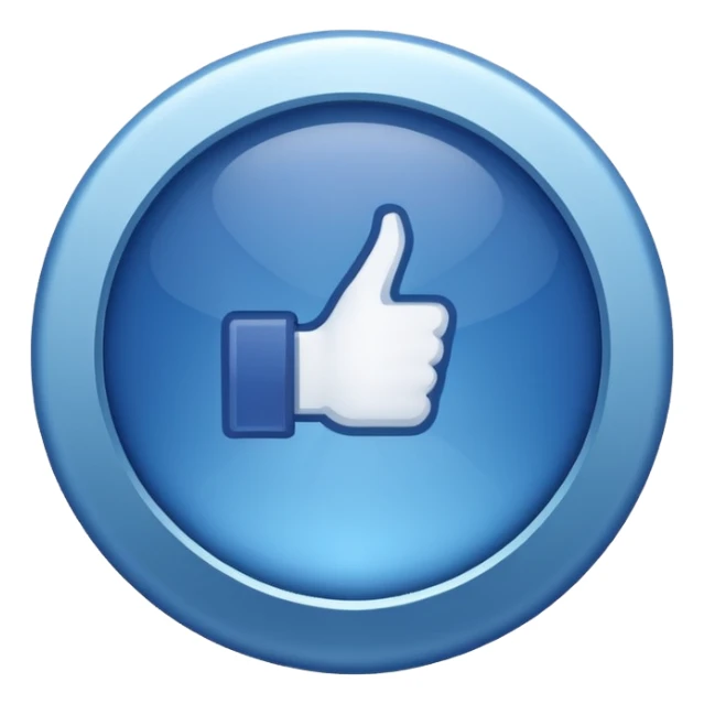Facebook blue tick verification badge emoji sticker