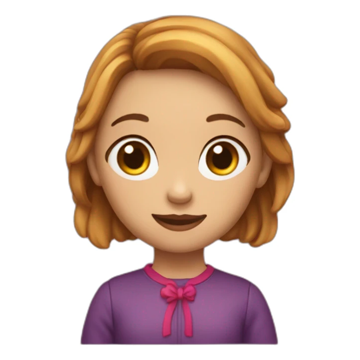 4 fille avec 4 cœurs sticker