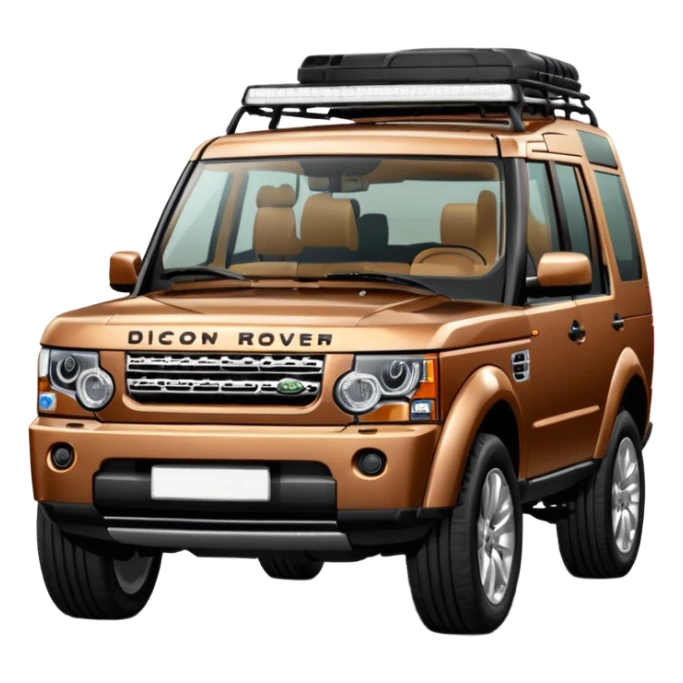 Brown Land Rover Discovery
Apple emoji style. sticker