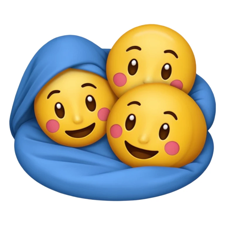 crea un emoji de buenas noches Javier y Tobi sticker