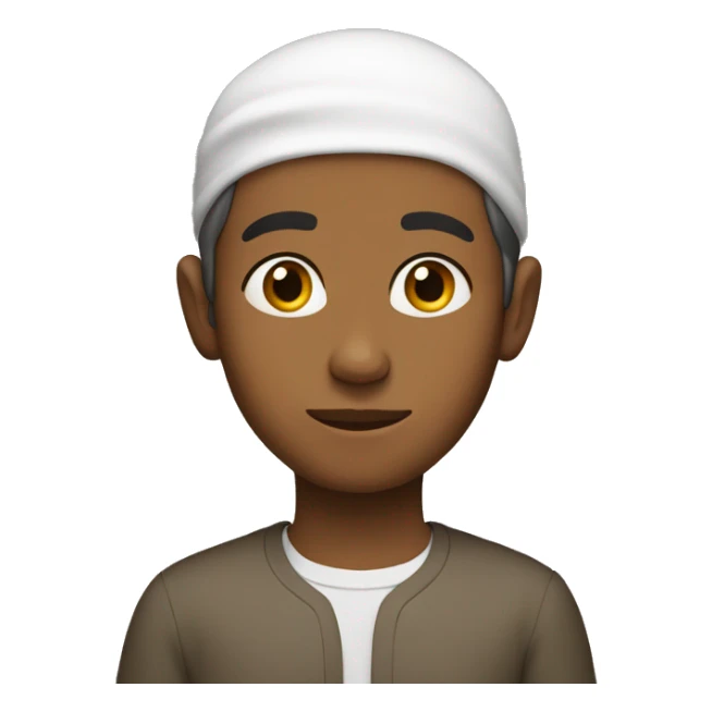 Brown boy muslim 13 year old sticker