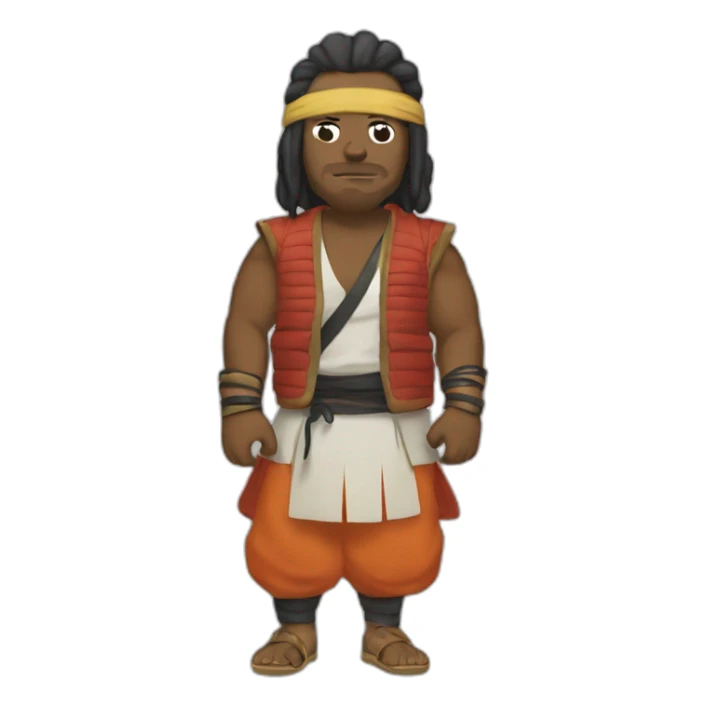 Bushi rappeur sticker