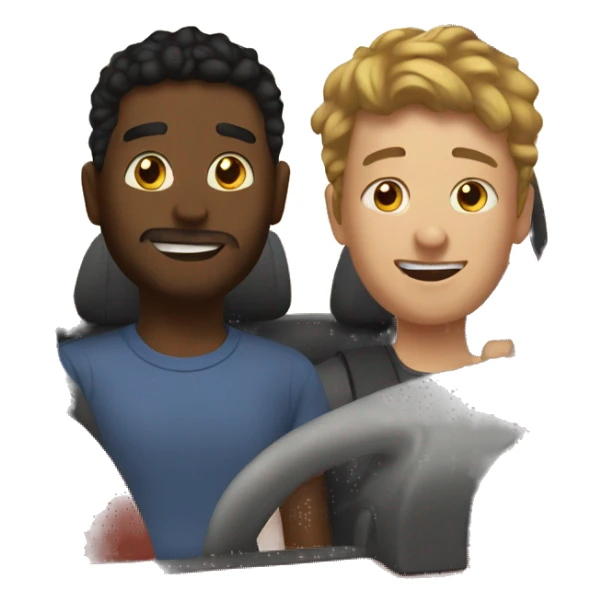 In the car with my brother  sticker