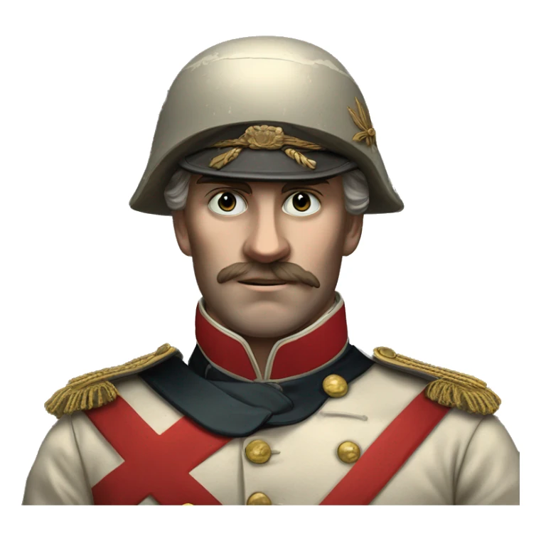 British soldier in full view of the Crimean War sticker