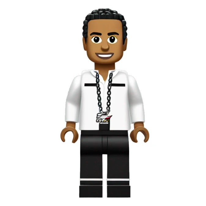 LEWIS HAMILTON lego full body sticker