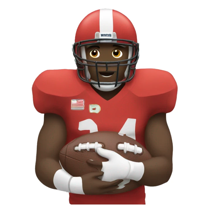 Football player  sticker