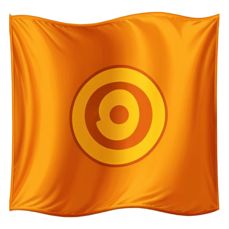 Make emoji use orange flag and 🪯 thise emoji,emoji fit in flage  sticker