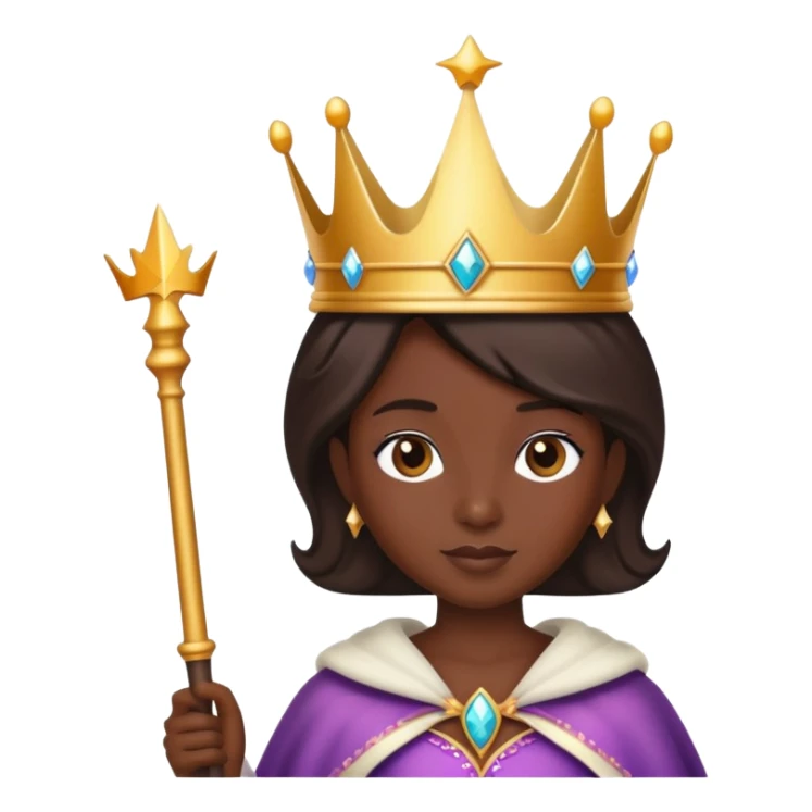 Dente con bacchetta magica e corona sticker