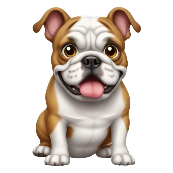 Bulldog french sticker