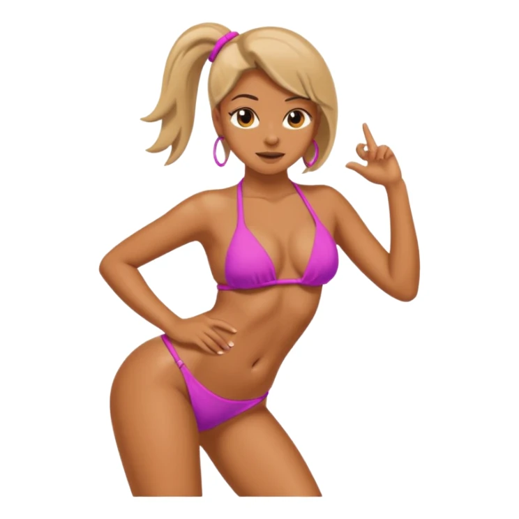 Twerk sticker