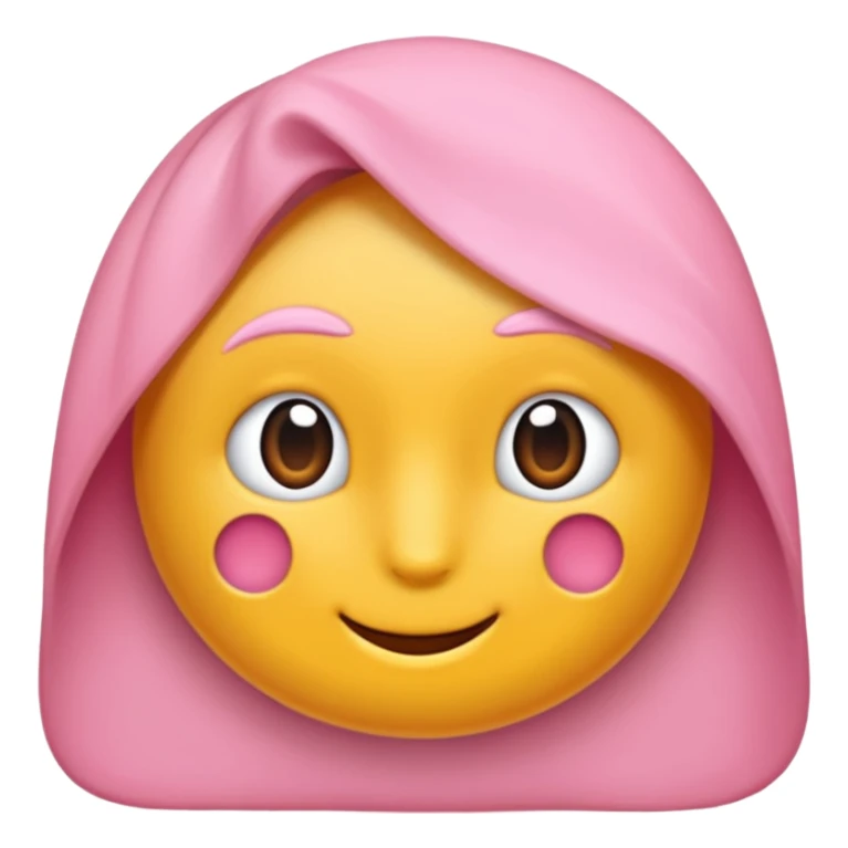 Pembe bir kuyruk İnce İnce sticker