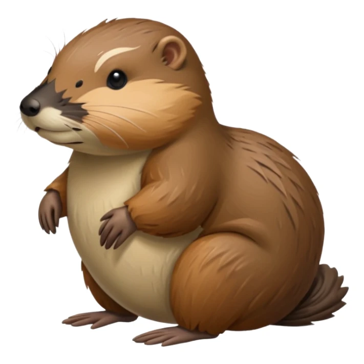 Haz un ornitorrinco es como cuerpo de nutria tiene pico de pato sticker