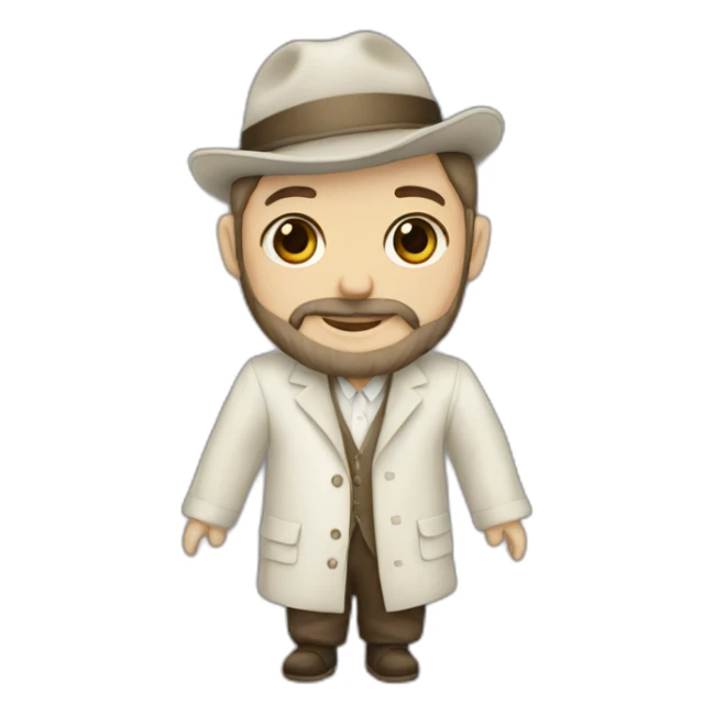 jewish clothing hanuka sticker