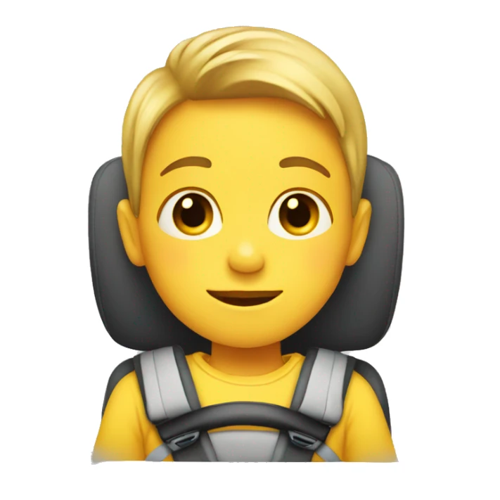 child in the carseat sticker