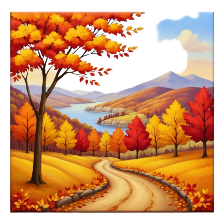 thumbnail picture mac os, painting on wall, autumn sticker