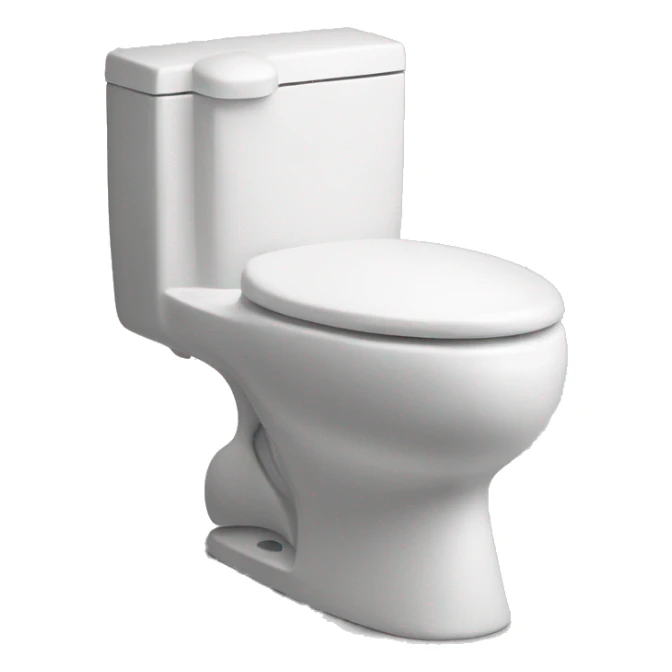 skibidi toilet,a goofy man head connected to the toilet sticker