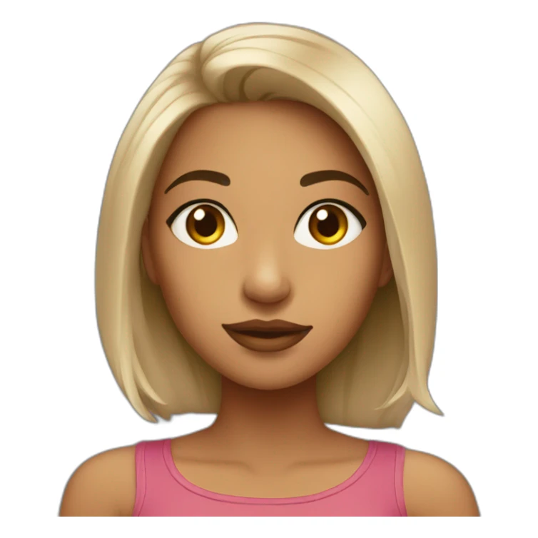 latin girl with beautiful eyes sticker