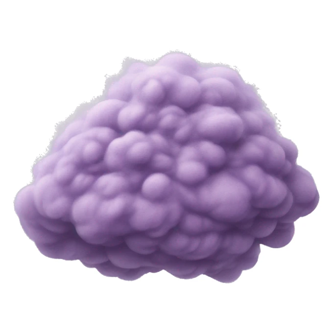 pastel purple pile of dust sticker