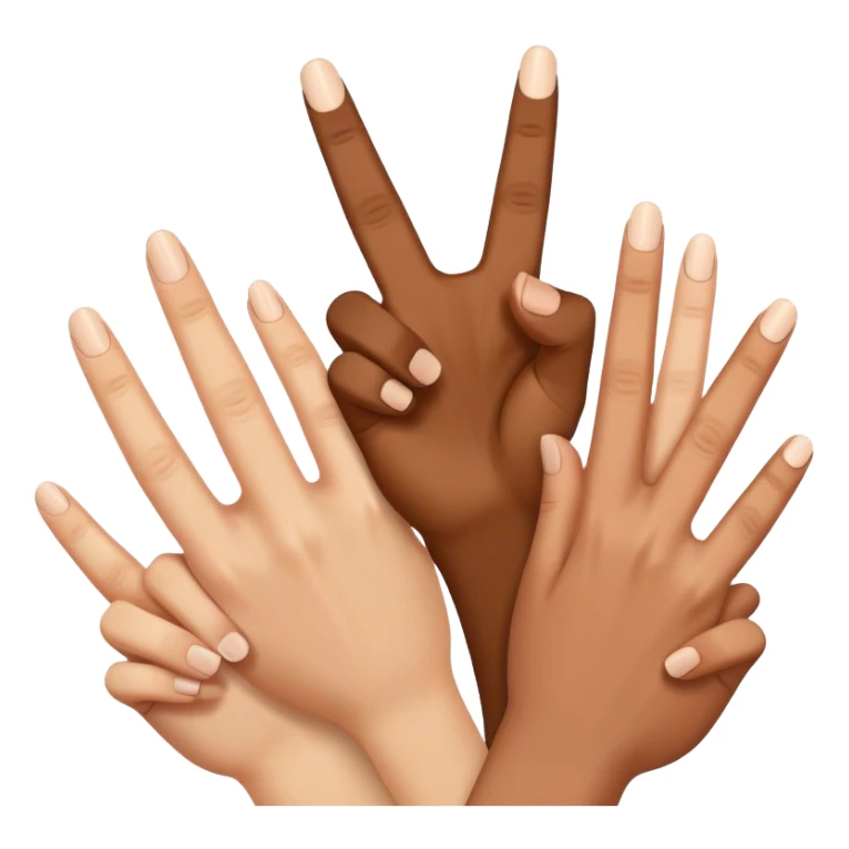 Friends who show the middle finger  sticker