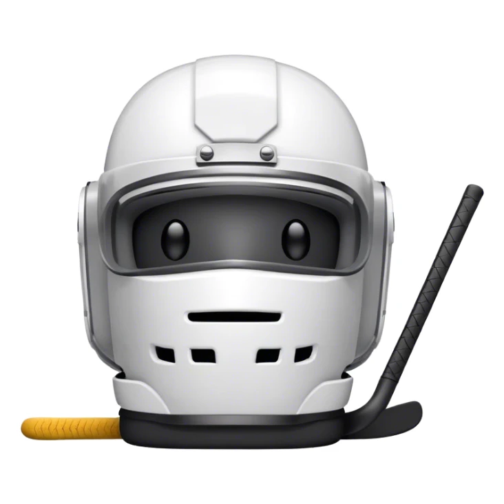 HomePod with hockey helmet sticker