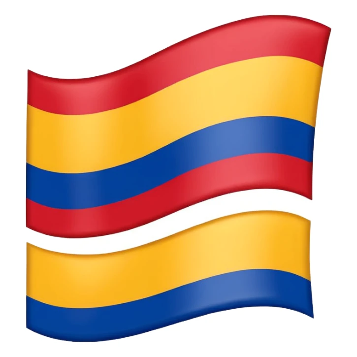 Emoji de la bandera de Cartagena de indias  sticker