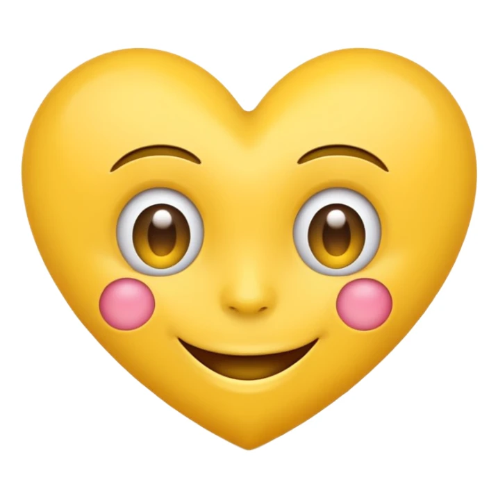heart eyes face emoji sticker