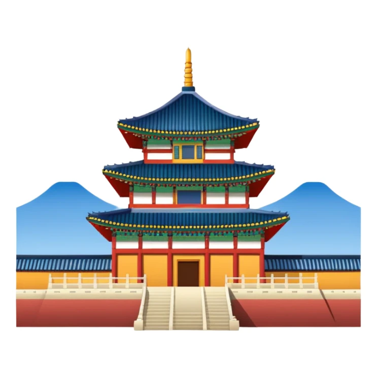 South Korea 
Gyeongbokgung Palace castle sticker