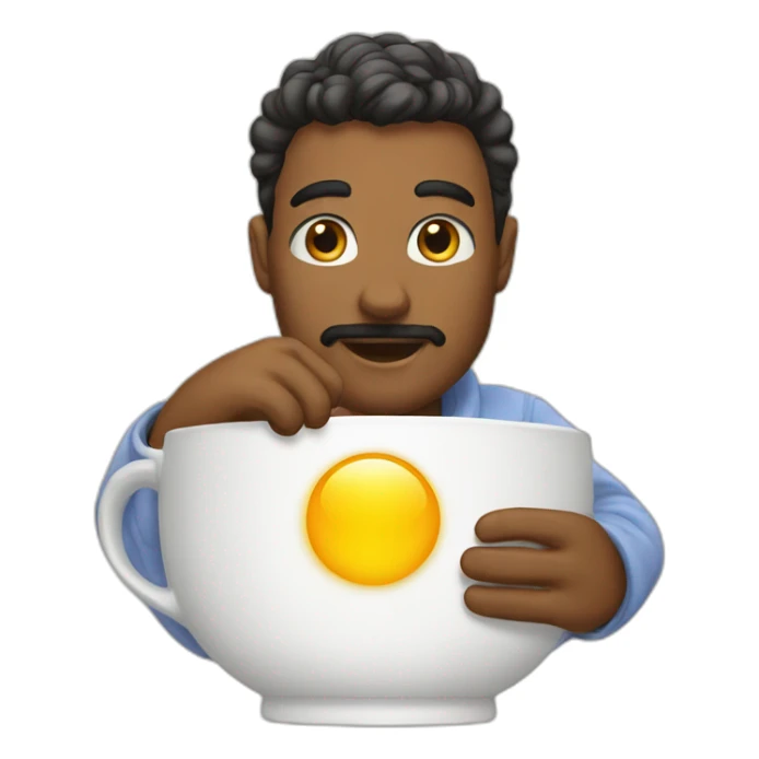 Good morning poster sticker