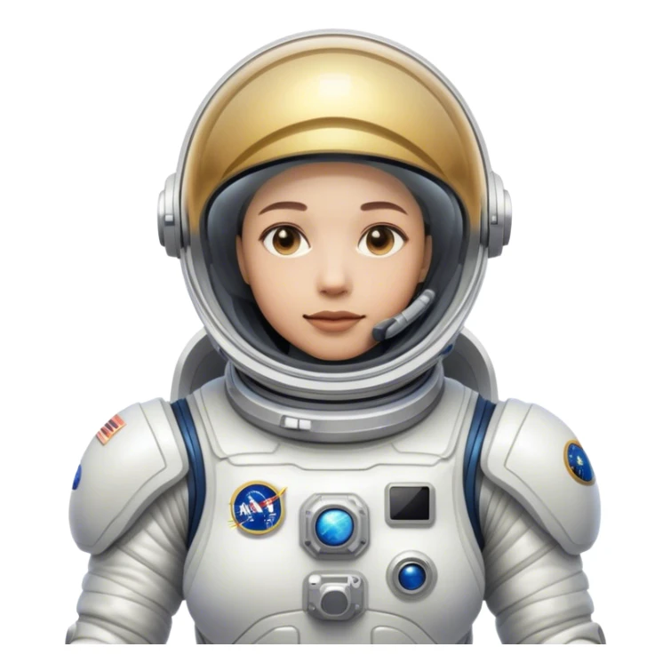 👨‍🚀 Cinematic Realistic Astronaut – A highly detailed depiction of an astronaut in a state-of-the-art space suit, floating weightlessly in the vast expanse of space. The reflective visor captures the distant Earth, while intricate suit details and soft lighting create an immersive sense of realism. sticker