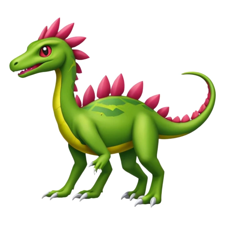 Sceptile-Salazzle-Pokémon-Fakémon-creature sticker