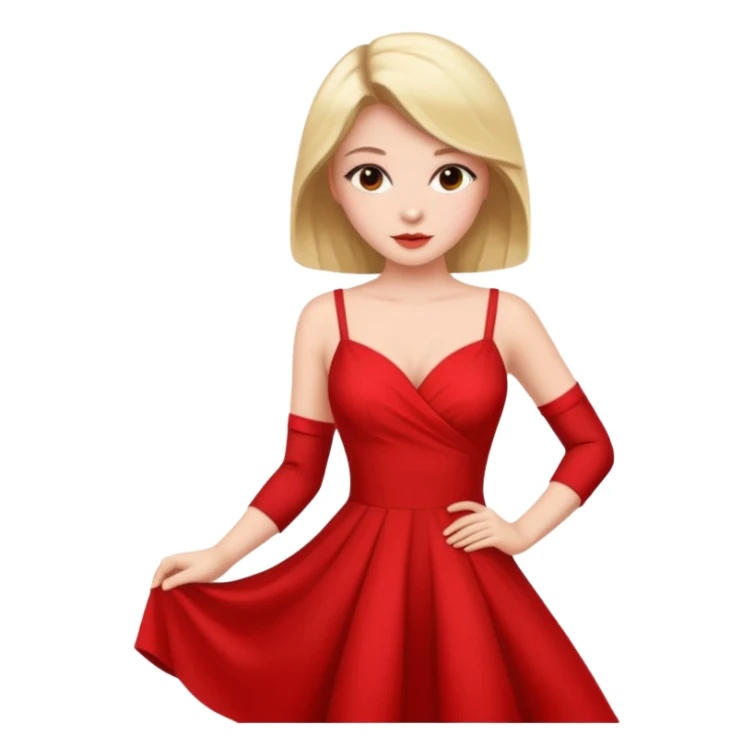 Cekici ve goz alici bayan resmi sticker