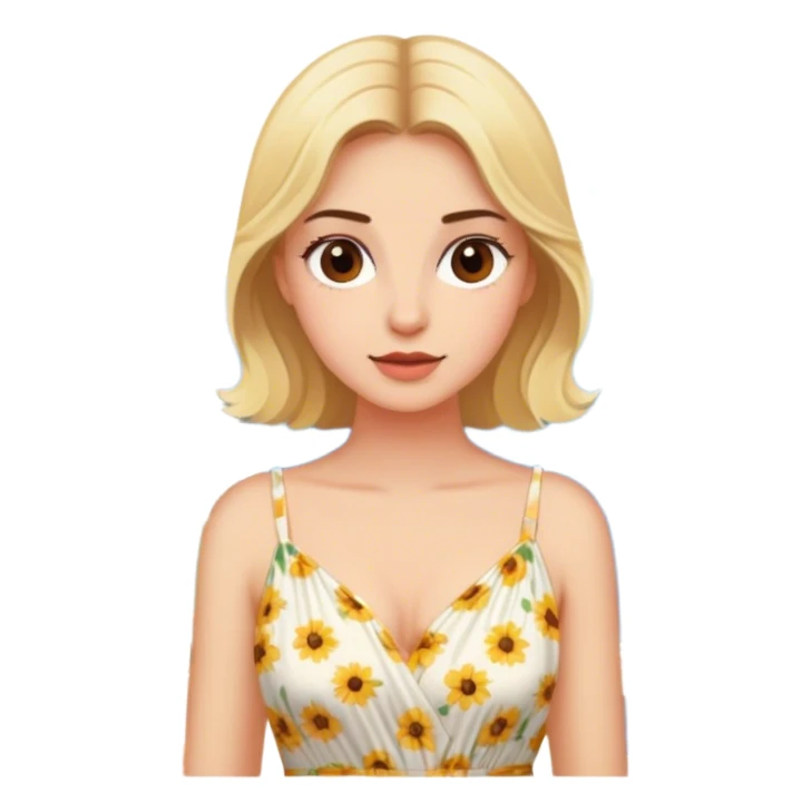 Luxury blonde model, brown eyes, honeymoon traveling in italy sticker