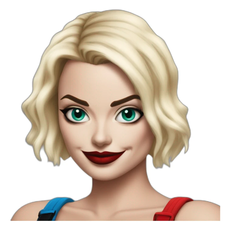 Harley quinn Margot Robbie sticker