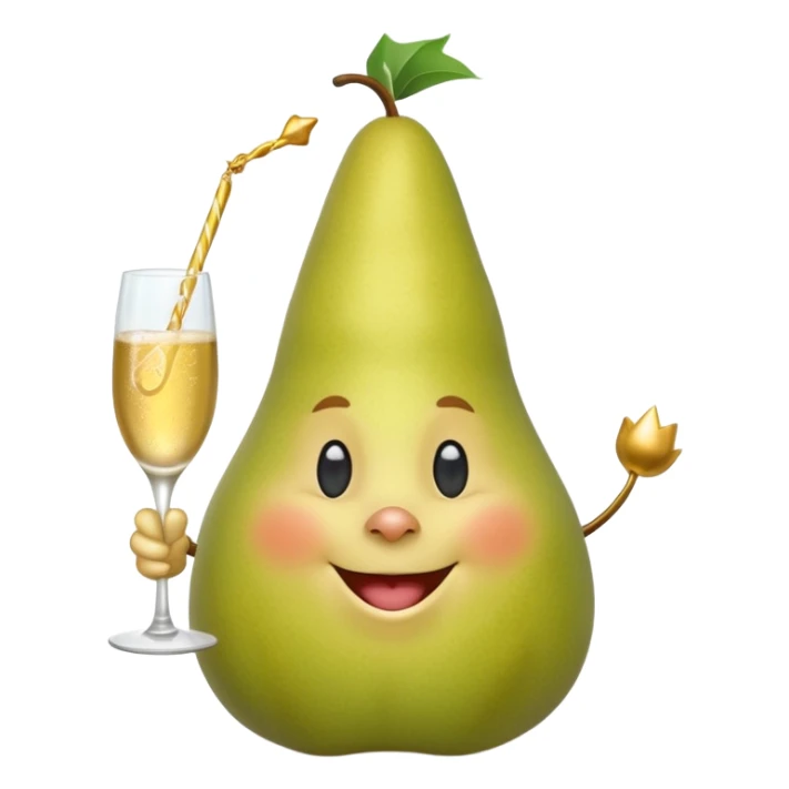 Birne die Party macht  sticker