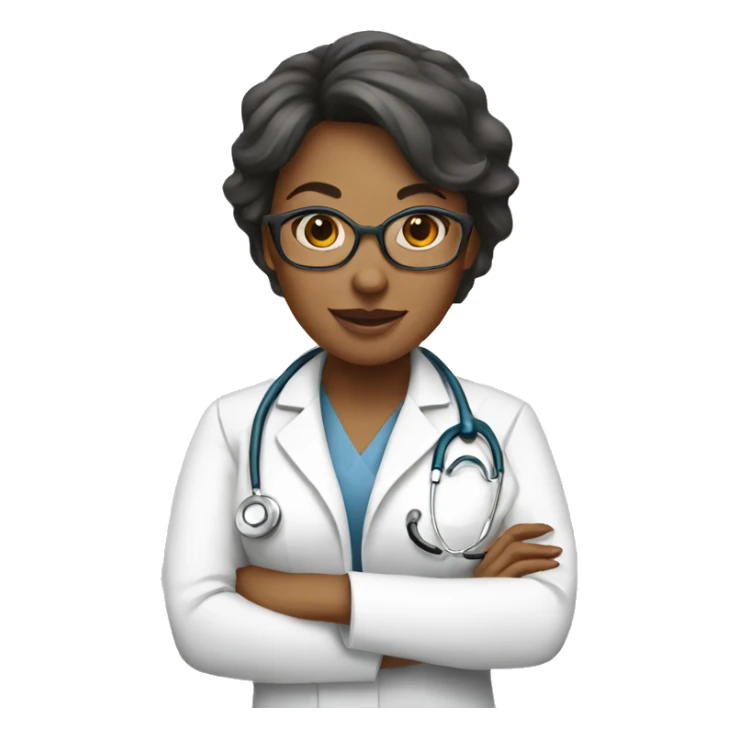 doctor woman  sticker