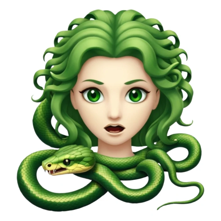 Medusa sticker
