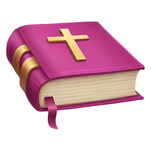 Pink Bible  sticker
