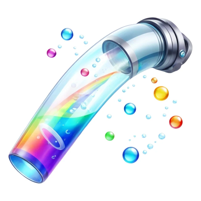 Transparent glass-like bicep with trapped swirling fluid, refracting gym lights into rainbow patterns. Underwater air bubbles visible near tendon insertions. Sci-fi hydration scanner HUD overlay showing "Na+ 200mEq/L" sticker
