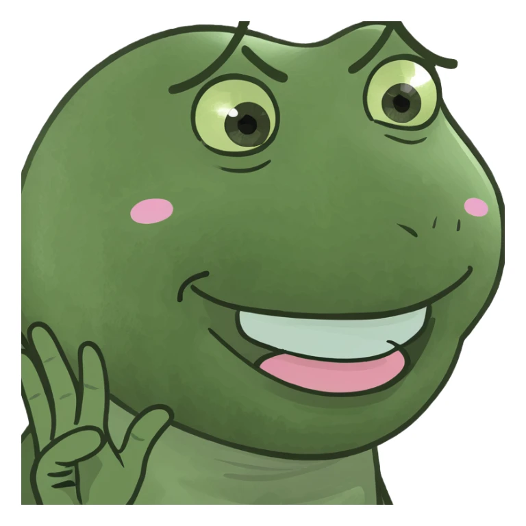 grinning face with squinting eyes blowing a kiss sticker