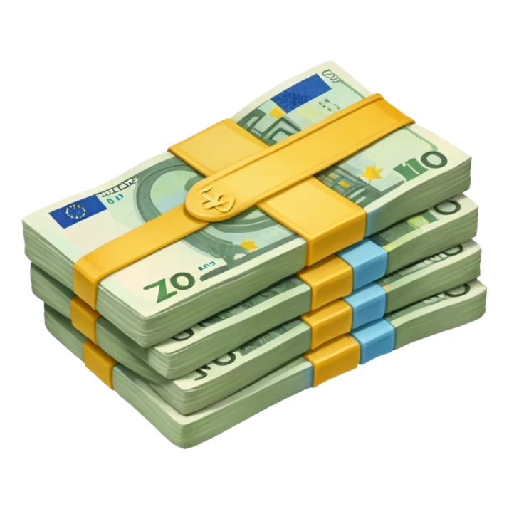 10 milion euro so much mone sticker