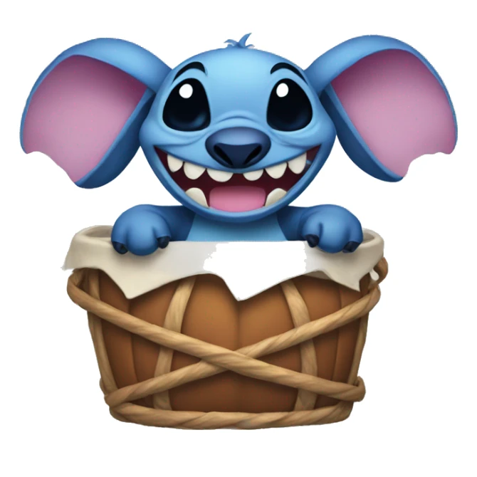 stitch deguisemen halloween sticker