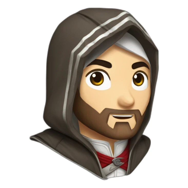 Ezio auditore saut de la foie sticker