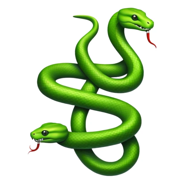 Symbol of pharmacy: the snake surrounding a green cross. sticker
