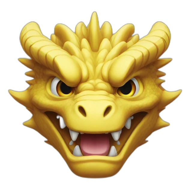 Double dragon sticker