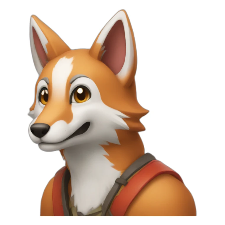 Renard kawai sticker